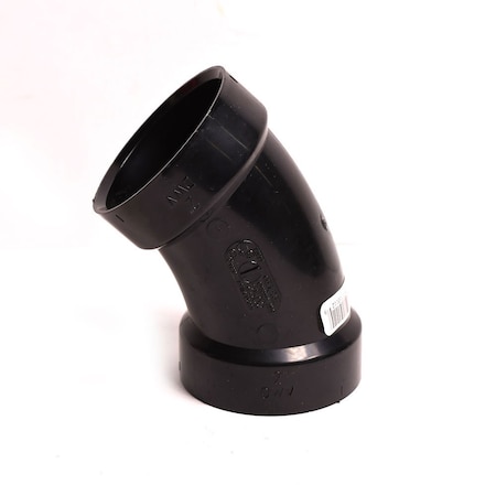 Thrifco Plumbing 2 Inch ABS 1/8 Bend Elbow 6792502